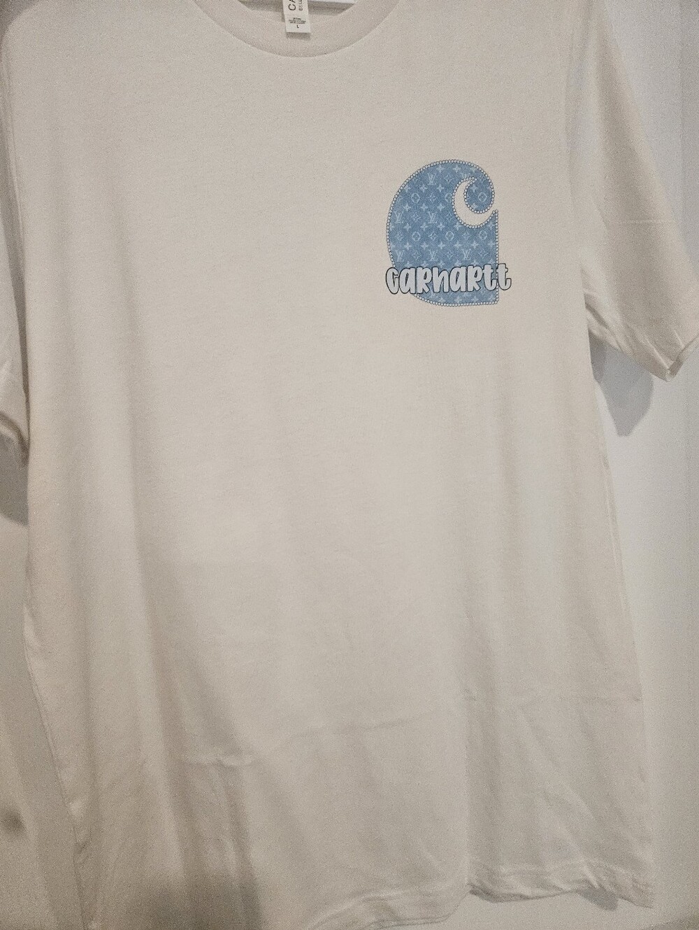 Crewneck Shirt Custom With Quality Print NWT